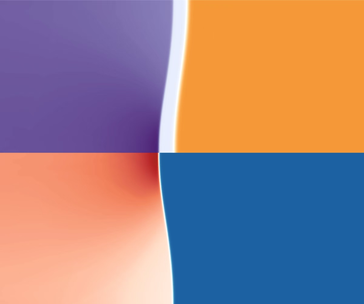 Modelling and mechanism of non-standard Richtmyer-Meshkov instability at heavy-light interfaces under moderate Mach numbers